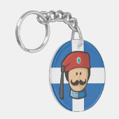 Tsolias Head Sleutelhanger (Voorkant Links)