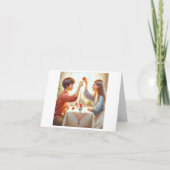 Tsougrisma Paasviering Kaart (Voorkant)