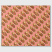 Tsoureki Grieks Armeens Holiday Paasbrood Cadeaupapier (Vlak)