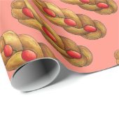 Tsoureki Grieks Armeens Holiday Paasbrood Cadeaupapier (Rol Hoek)