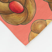 Tsoureki Grieks Armeens Holiday Paasbrood Fleece Deken (Hoek)