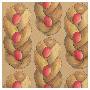 Tsoureki Grieks Armeens Holiday Paasbrood Stof