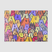 TSP - 0060 - CATS - Weefselpapier Tissuepapier (Voorkant)