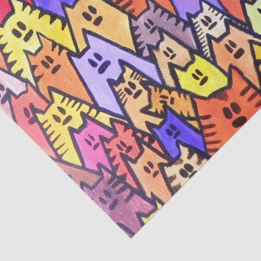 TSP - 0060 - CATS - Weefselpapier Tissuepapier (Detail)