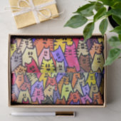 TSP - 0061 - CATS - Weefselpapier Tissuepapier (Geschenk)