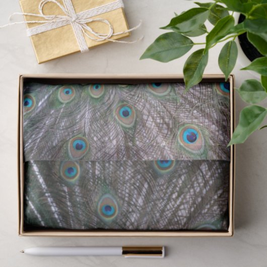 TSP - 098 - Peacock - Weefselpapier Tissuepapier (Geschenk)