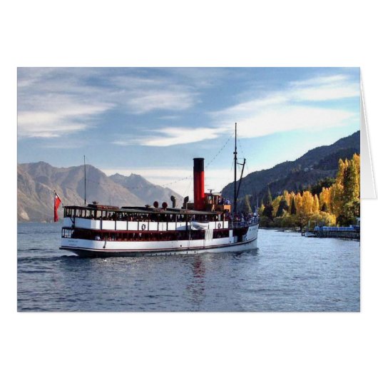 TSS Earnslaw stoomschip 1912 (Voorkant Horizontaal)