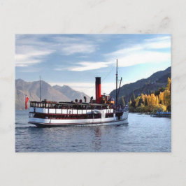 TSS Earnslaw stoomschip 1912 Briefkaart