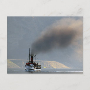 TSS Earnslaw stoomschip 1912 Briefkaart