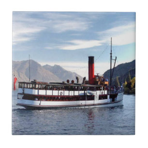 TSS Earnslaw stoomschip 1912 Tegeltje