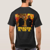 TST. Basic donker T-shirt (Achterkant)
