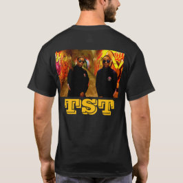TST. Basic donker T-shirt
