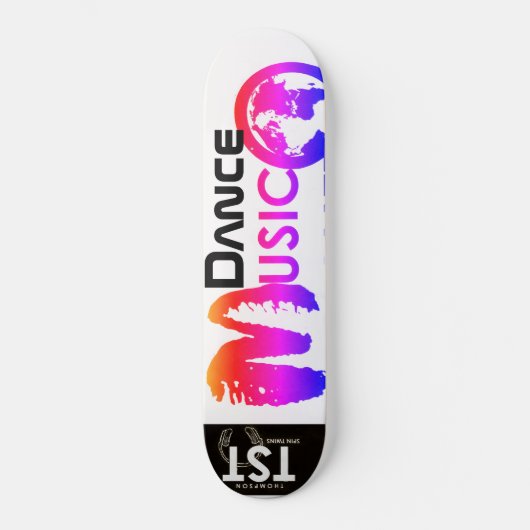 TST DANS MUZIEK Skateboard (Voorkant)