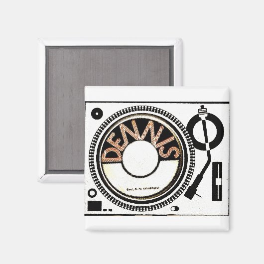 TST/DENNIS BRAND MAGNEET (Voorkant / Achterkant)