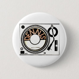 TST/DENNIS BRAND RONDE BUTTON 5,7 CM