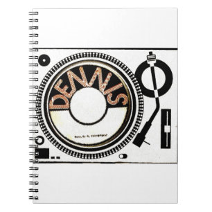 TST / DENNIS DRAAIEND MERCHANDISE NOTITIEBOEK