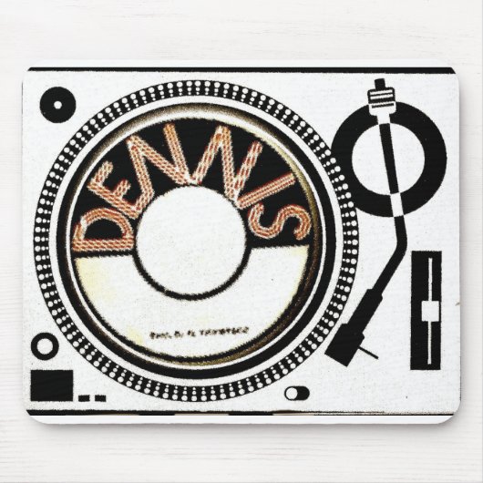 TST / DENNIS PLATENSPELER MERCHANDISE MUISMAT (Voorkant)