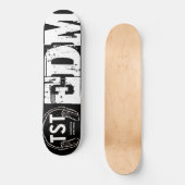 TST EDM / THOMPSON SPIN TWINS Skateboard (Voorkant)