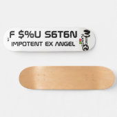 TST F U SATAN Skateboard (Horizontaal)