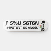 TST F U SATAN Skateboard (Horizontaal)
