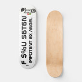 TST F U SATAN Skateboard (Voorkant)