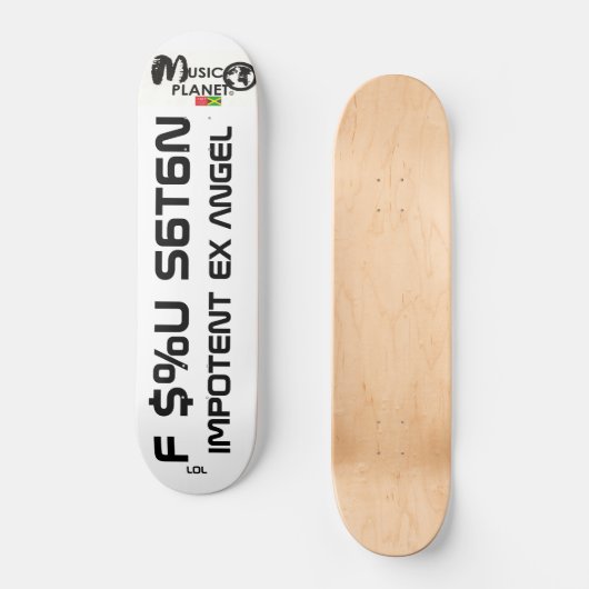 TST F U SATAN Skateboard (Voorkant)