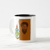TST /FLO ART TWEEKLEURIGE KOFFIEMOK (Voorkant links)