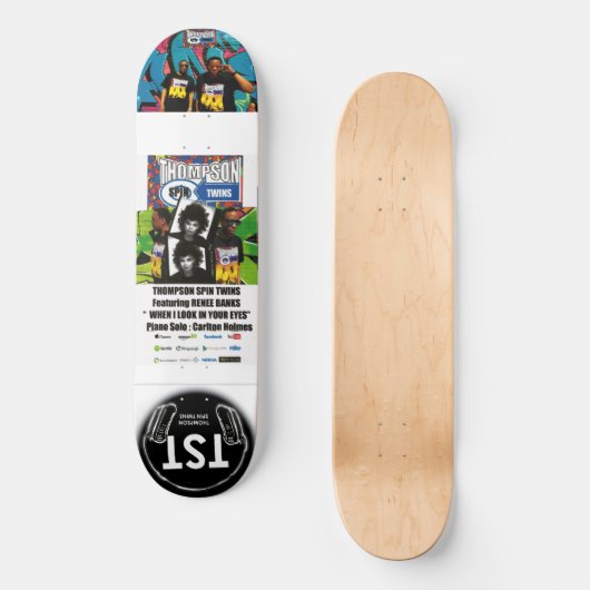 TST / RENEE BANKS REMIX 8 1/4" Skateboard Deck (Voorkant)
