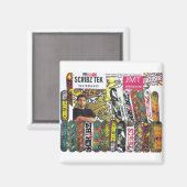 TST/SCRIBZ MAGNEET (Voorkant / Achterkant)