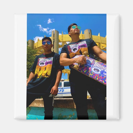 TST SKATEBOARDS MERCH MAGNEET (Voorkant)