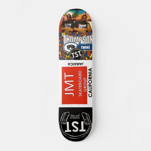 TST THOMPSON SPIN TWINS Skateboard (Voorkant)