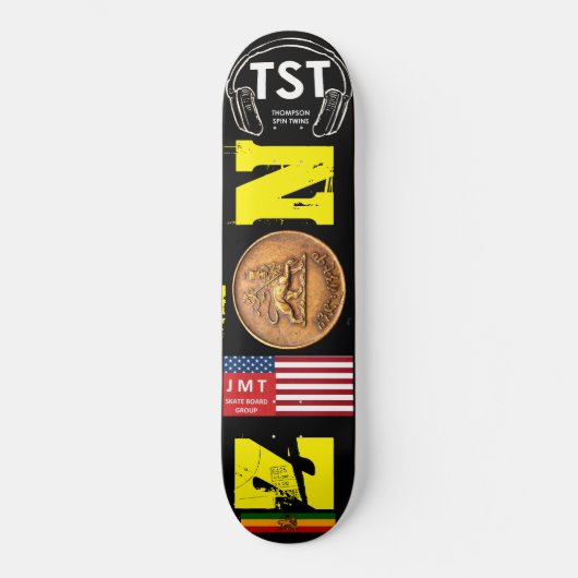 TST ZION 2 OFFICIEEL skateboard (Voorkant)