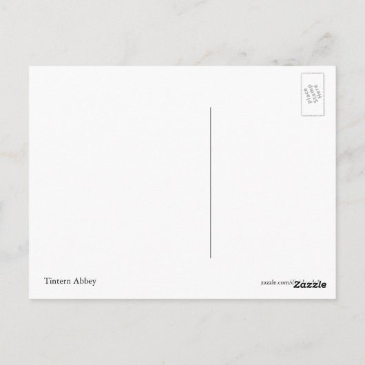 Tstage Abbey Briefkaart (Achterkant)
