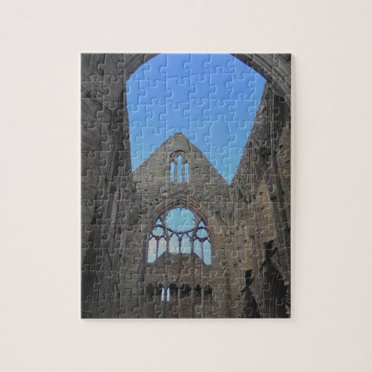 Tstage Abbey, klooster van Cistercian, Wales Legpuzzel (Verticaal)