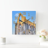 Tstage Abbey, klooster van Cistercian, Wales Vierkante Klok (Huis)