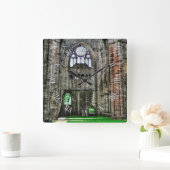 Tstage Abbey, klooster van Cistercian, Wales Vierkante Klok (Huis)