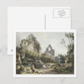Tstage Abbey uit 'The Romantic and Picturesque' Briefkaart (Voorkant / Achterkant)