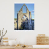 Tstage Abbey VII, Cistercian Monastery Wales Poster (Keuken)