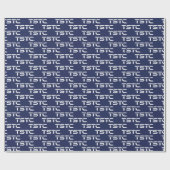 TSTC Blok Logo Cadeaupapier (Vlak)