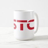 TSTC Blok Logo Koffiemok (Voorkant rechts)