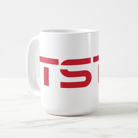 TSTC Blok Logo Koffiemok (Voorkant links)