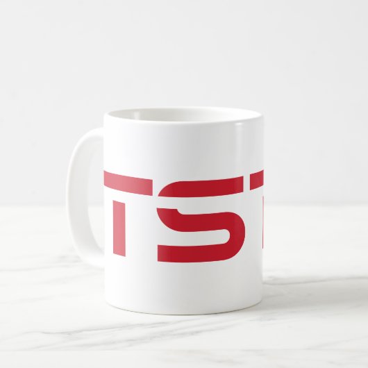 TSTC Blok Logo Koffiemok (Voorkant links)