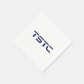 TSTC Blok Logo Servet (Hoek)