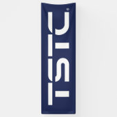 TSTC Blok Logo Spandoek (Verticaal)