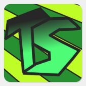 TSteinz-Sticker Vierkante Sticker (Voorkant)