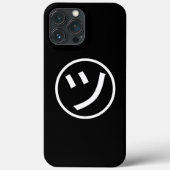㋡ Tsu Kana Katakana Smiling Emoji/Emoticon Case-Mate iPhone Case (Achterkant)