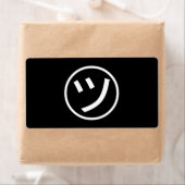 ㋡ Tsu Kana Katakana Smiling Emoji/Emoticon Etiket (Insitu)
