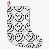 ㋡ Tsu Kana Katakana Smiling Emoji/Emoticon Kleine Kerstsok (Voorkant)