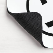 ㋡ Tsu Kana Katakana Smiling Emoji/Emoticon Muismat (Hoek)