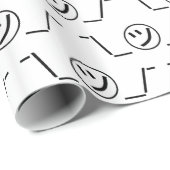 Tsu Kana Shrug Emoticon - piobe\_ ㋡_/ Japanse Kaom Cadeaupapier (Rol Hoek)